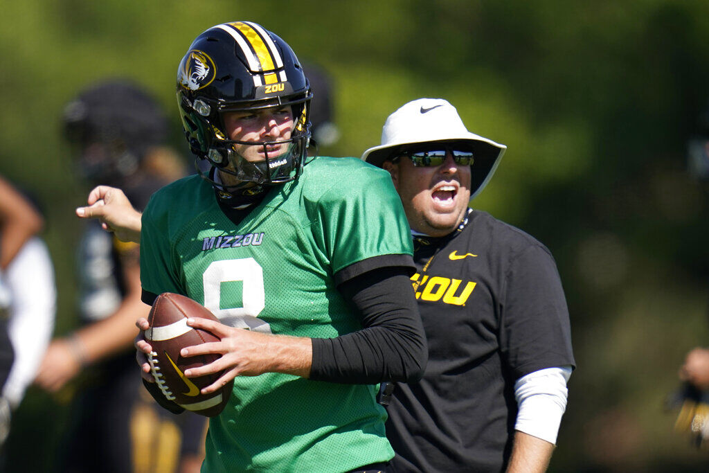 Connor Bazelak or Shawn Robinson, Missouri (vs. No. 2 Alabama):